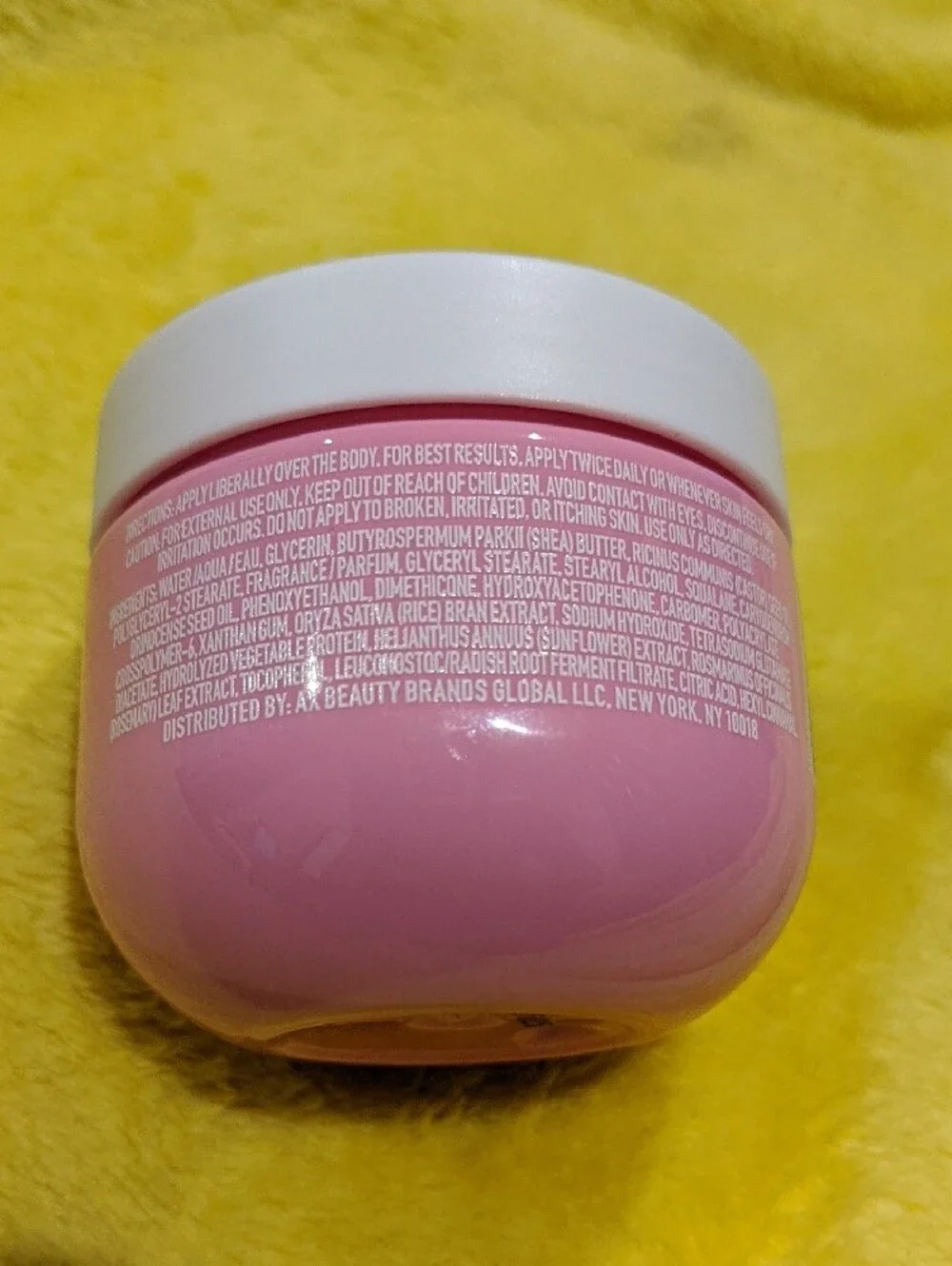 Bouncy Plumping Body Cream - Pink
